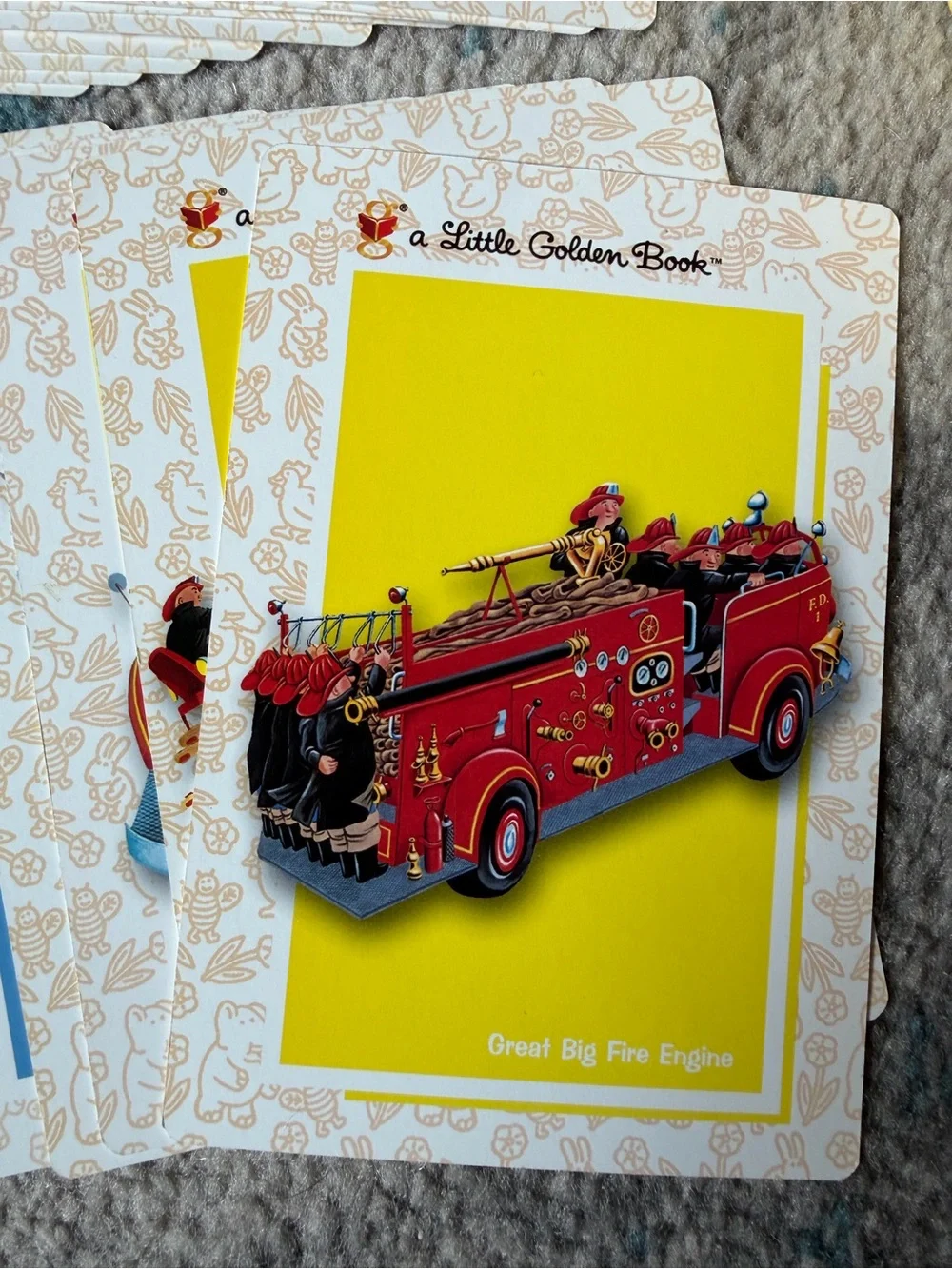 Little Golden Books My First Go Fish Card Game - 60th Anniversary Tin